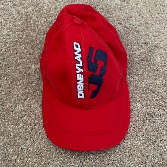 Disney Other - Disneyland Cars '55 Red Adult Baseball Hat One Size
